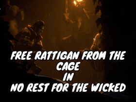 How To Free Rattigan From The Cage in No Rest for the Wicked - Of Rats and Raiders Quest
