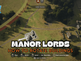 How to Rotate Buildings in Manor Lords