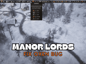 How To Fix Oxen Bug in Manor Lords