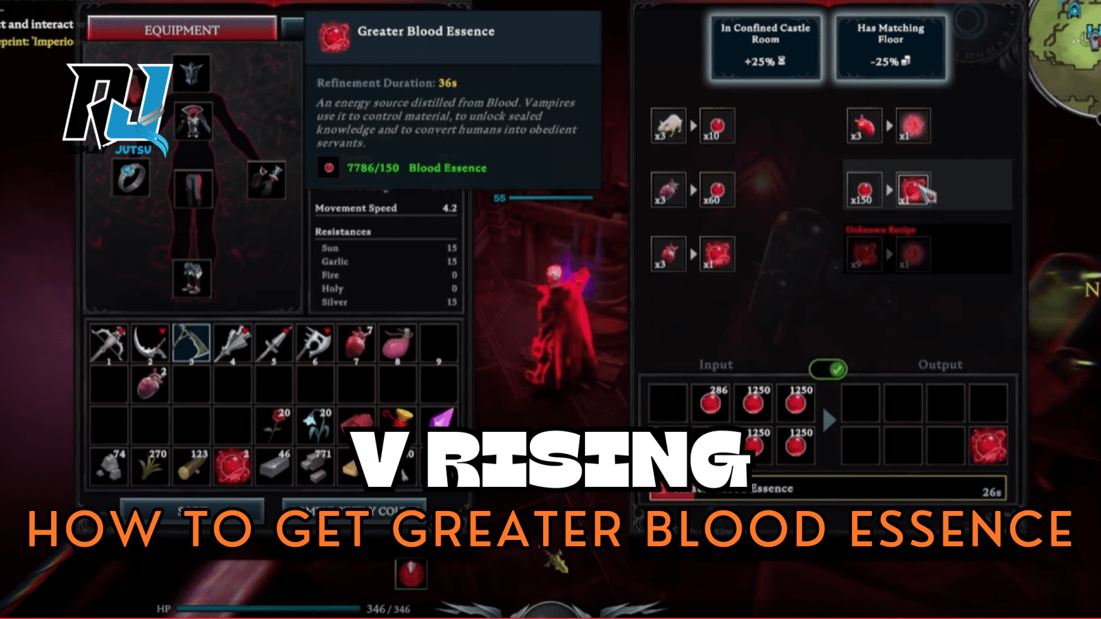 How to Get Greater Blood Essence in V Rising